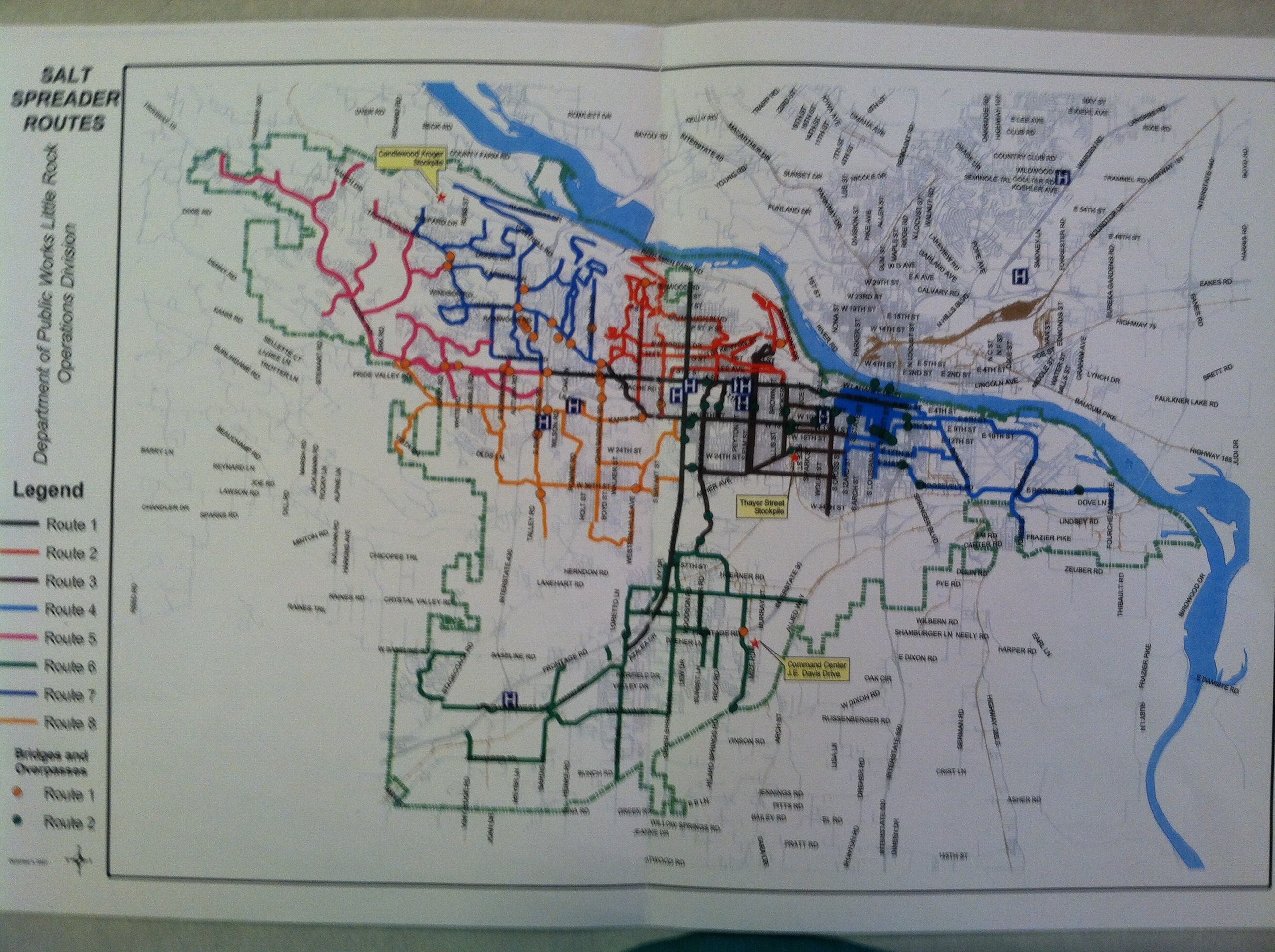 LR snow routes