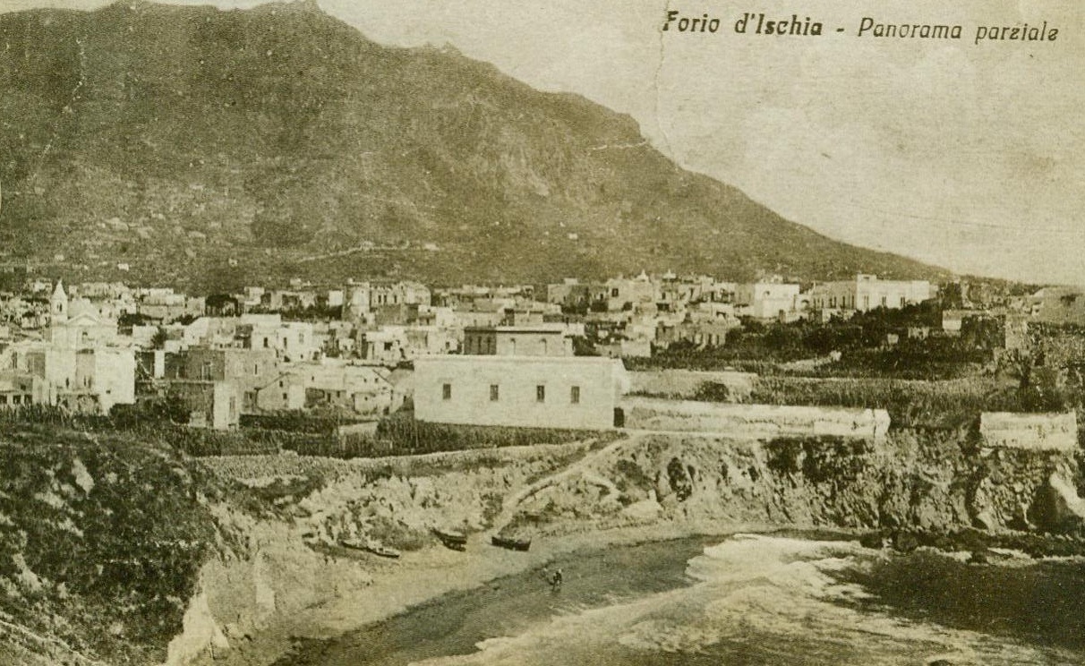 Ischia Falls To Allies, 9/18/1943. Here is a general view of a section of Ischia Island, sixteen miles southwest of Naples, which has fallen to Allied Naval Forces. The island capitulated on Thursday (Sept. 16th), one day after a neighboring Italian Island, Procida, was captured, thus bringing the Allies within sight of Naples. Ischia has an area of about 20 miles and is only 7 miles from the nearest mainland coast. Credit Line (ACME). 9/16/43;