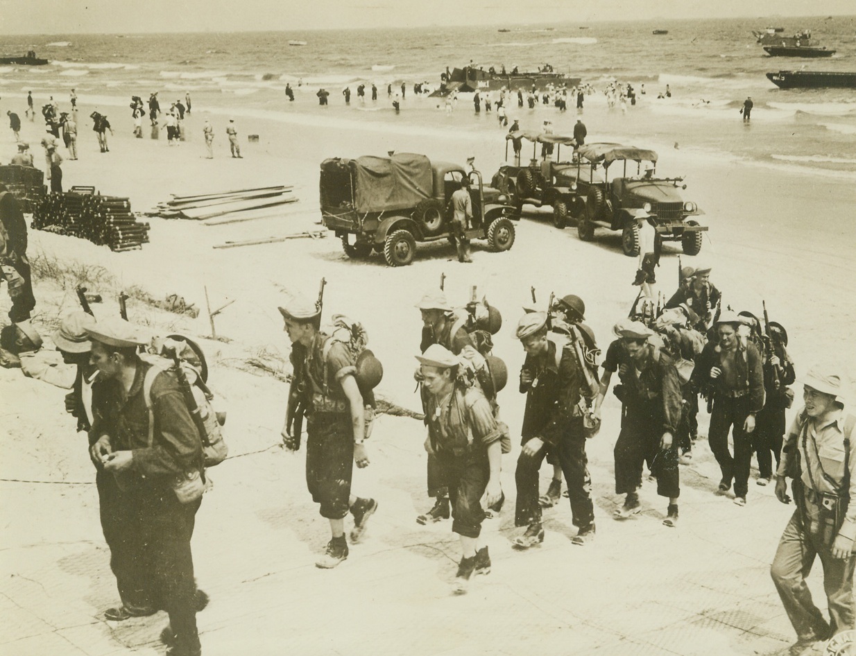 U.S. Troops Landing In Africa.