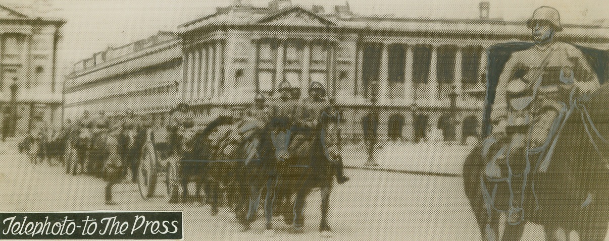 German Troops In Paris France, 1940.