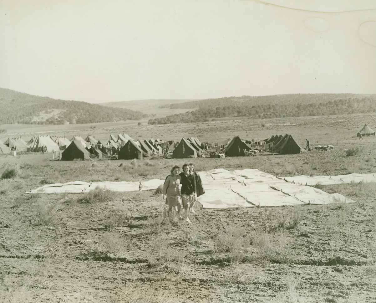 U.S. Army Field Hospital In Tunisia.