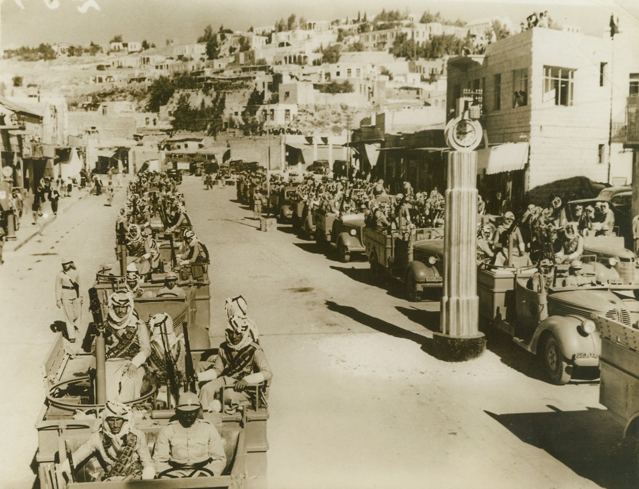 No Title. British Moroccoan Armored Corps, 1940.;