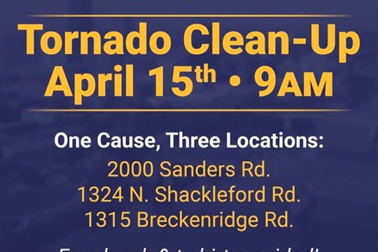 Impact The Rock by Volunteering on Saturday, April 15)