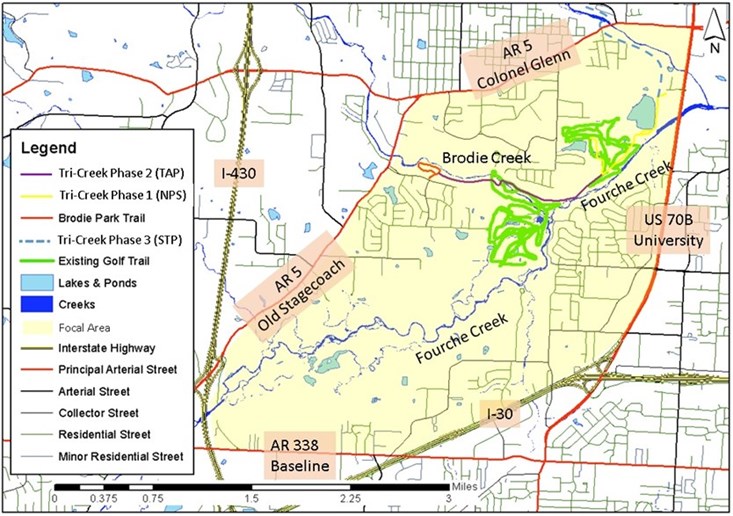 Map of the focal area affected by the 2020 TAP grant and the original Phase 2.